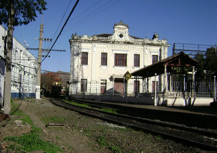 Estação Ferroviária de Barra do Piraí, em Barra do Piraí.