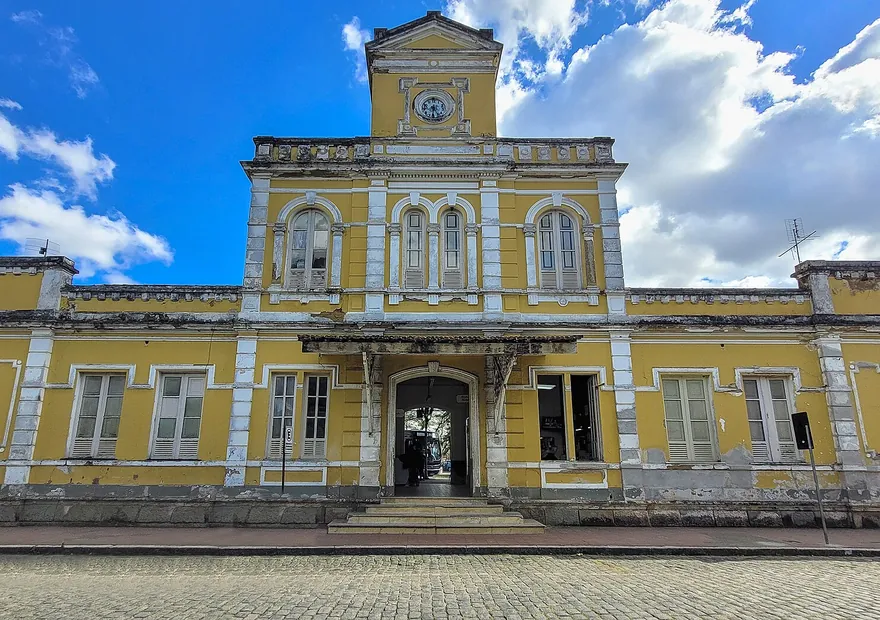 Antiga estação ferroviária, em Valença.