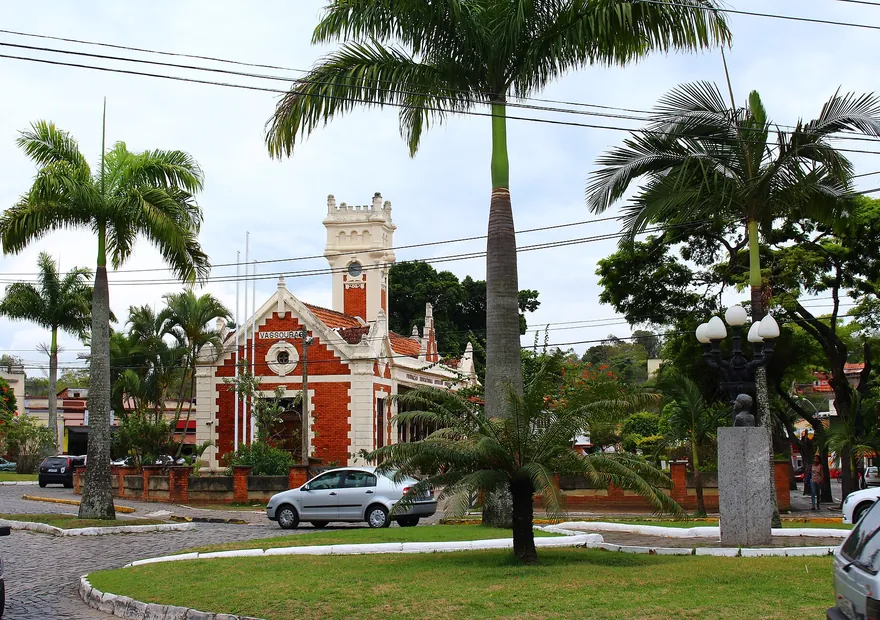 Estação ferroviária de Vassouras, em Vassouras.