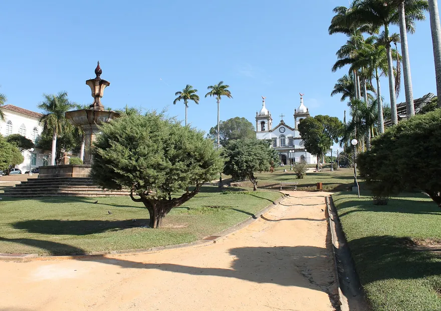 Praça Barão de Campo Belo, em Vassouras.